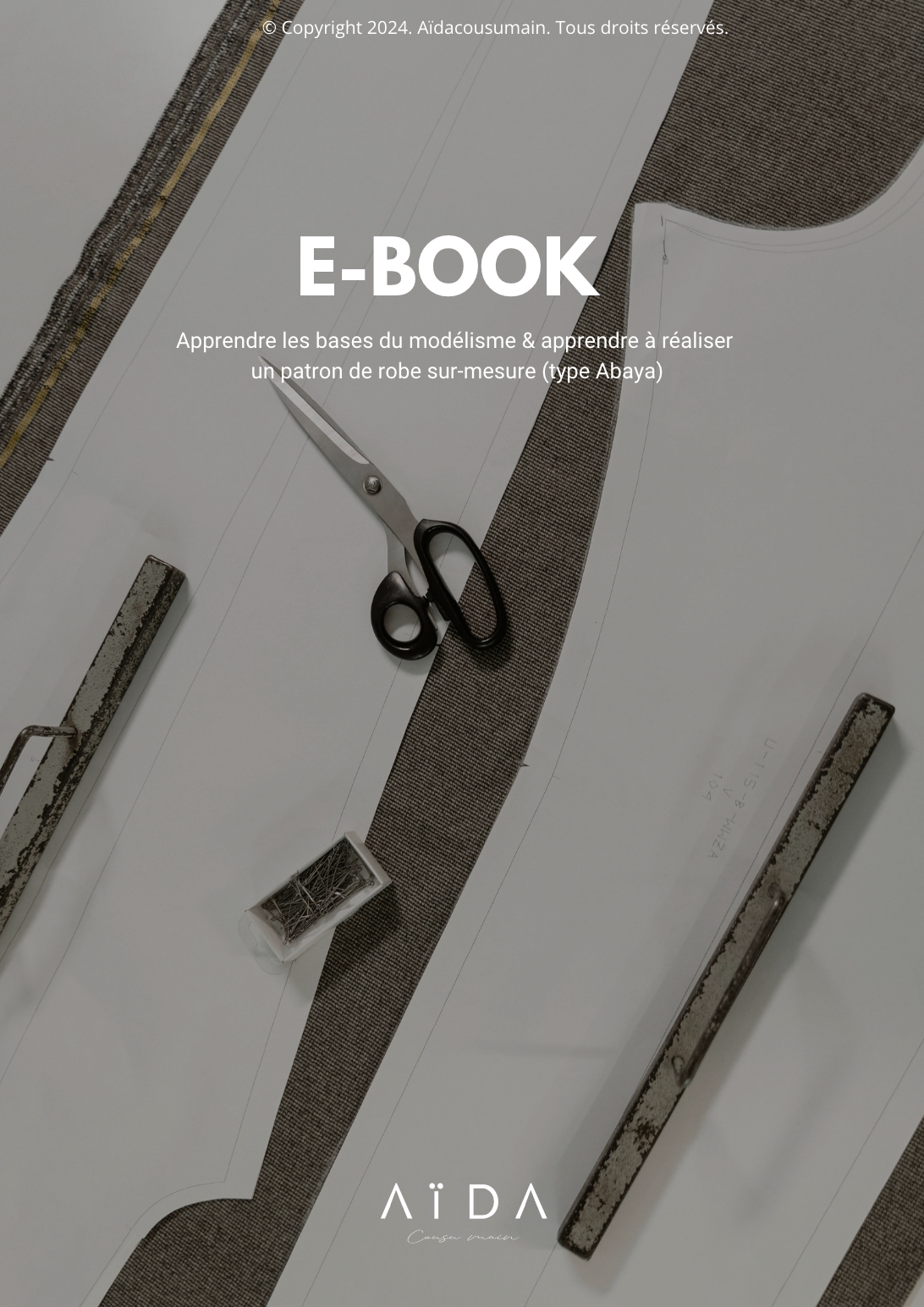Ebook - Apprendre à créer une robe sur-mesure (type abaya)