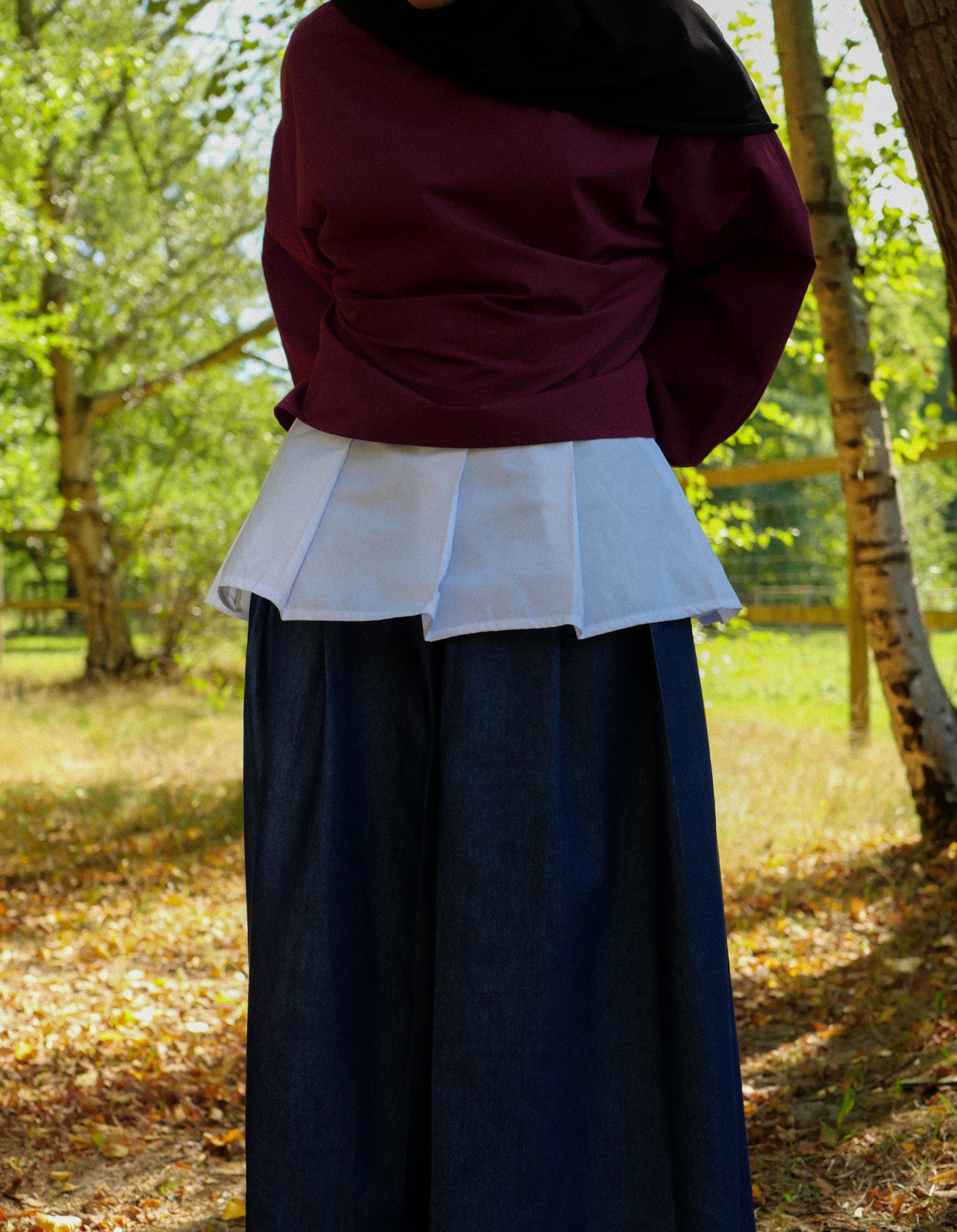 Jupette a nouer | Layering