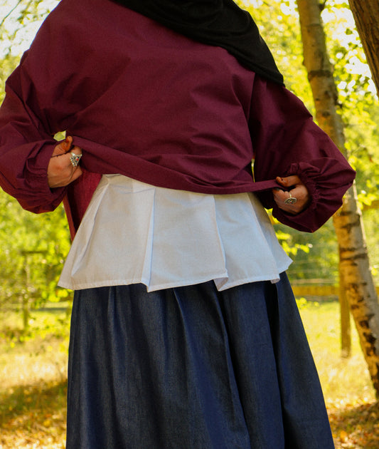 Jupette a nouer | Layering